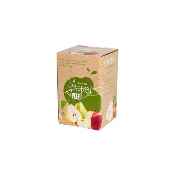 Bag in Box 5 liter Appel-perensap (Vereecken)
