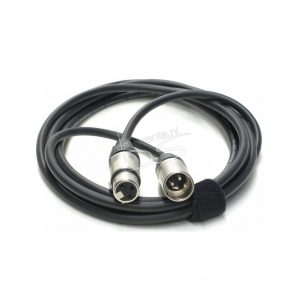 DMX-XLR kabel (xlr male-xlr female) 10m