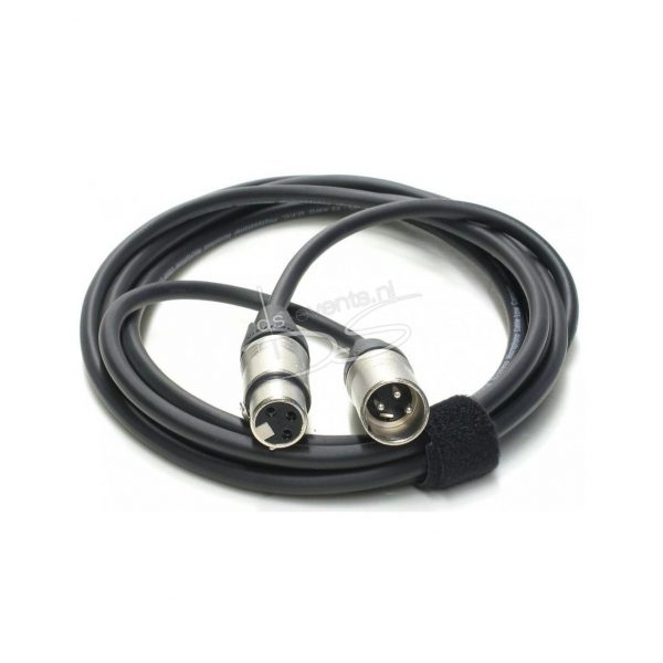 DMX-XLR kabel (xlr male-xlr female) 20m