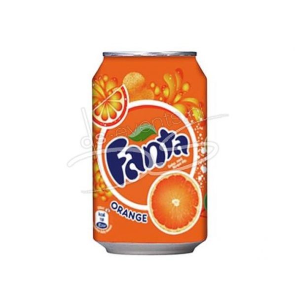 Fanta Orange Blik 33cl (24 Stuks)