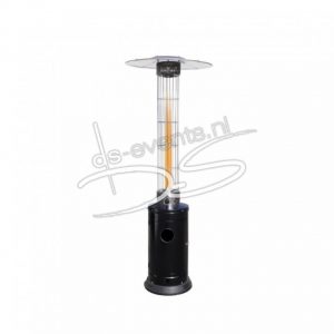 Flame gas heater
