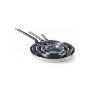 Frying Pan, Aluminium ?40cm, Green line