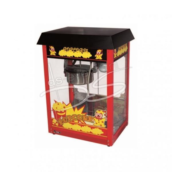 Popcornmachine met kar (incl. 50 porties)