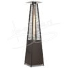 Terrasverwarming Piramide Zwart gasheater