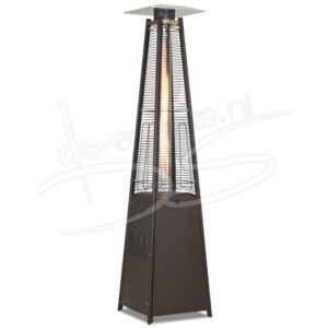 Terrasverwarming Piramide Zwart gasheater