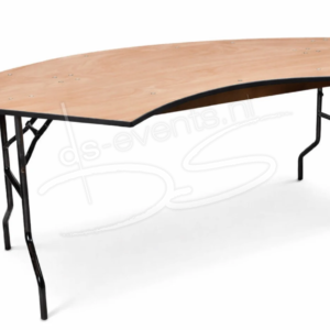 Buffet-, klaptafel wave (kwartrond)