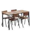StelligStaal tafel 136 x 72 cm