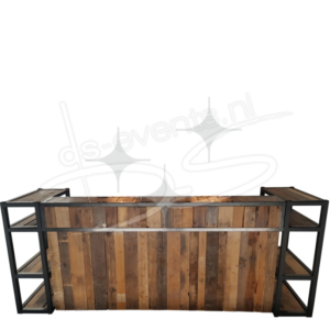 Voorzetbar StelligStaal 300 x 80 cm